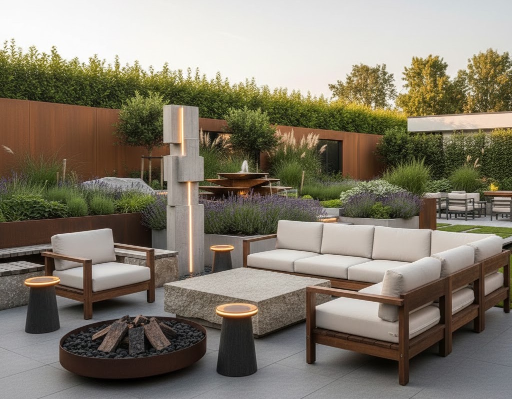 Outdoor garden furniture