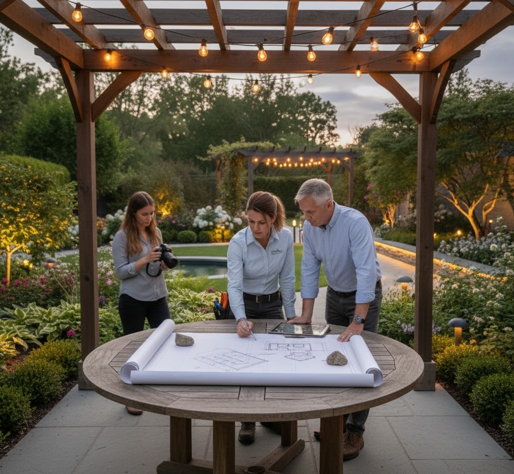 Garden design consultation